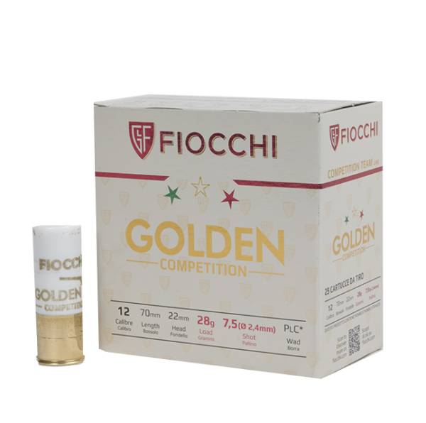 Cartuchos Fiocchi Golden 7,5 28g